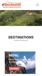 Mobile Screenshot of nepaltrailblazer.com